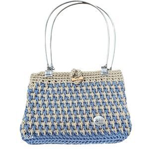 Cossa Bella Crochet Handbag Koketa Boho Cottagecore Peasant Retro Artsy Vintage